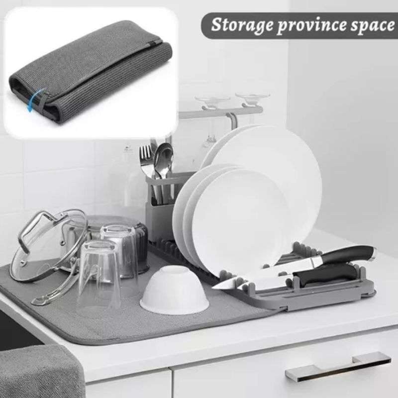 Miniatura 2 de Tapete Escurridor 2 En 1 con Soporte